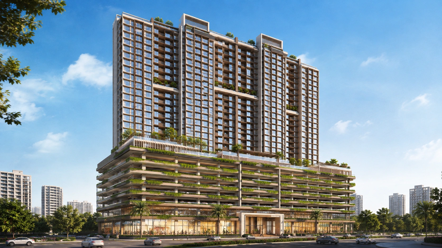Bhagwati Bliss Kannamwar Nagar Vikhroli East – living spaces